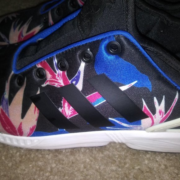 Men's ZX Flux Floral Print Adidas - Picture 3 of 6